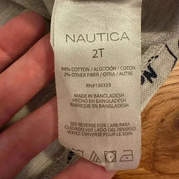 Nautica whale polo toddler boy shirt size 2T - Picture 5 of 7